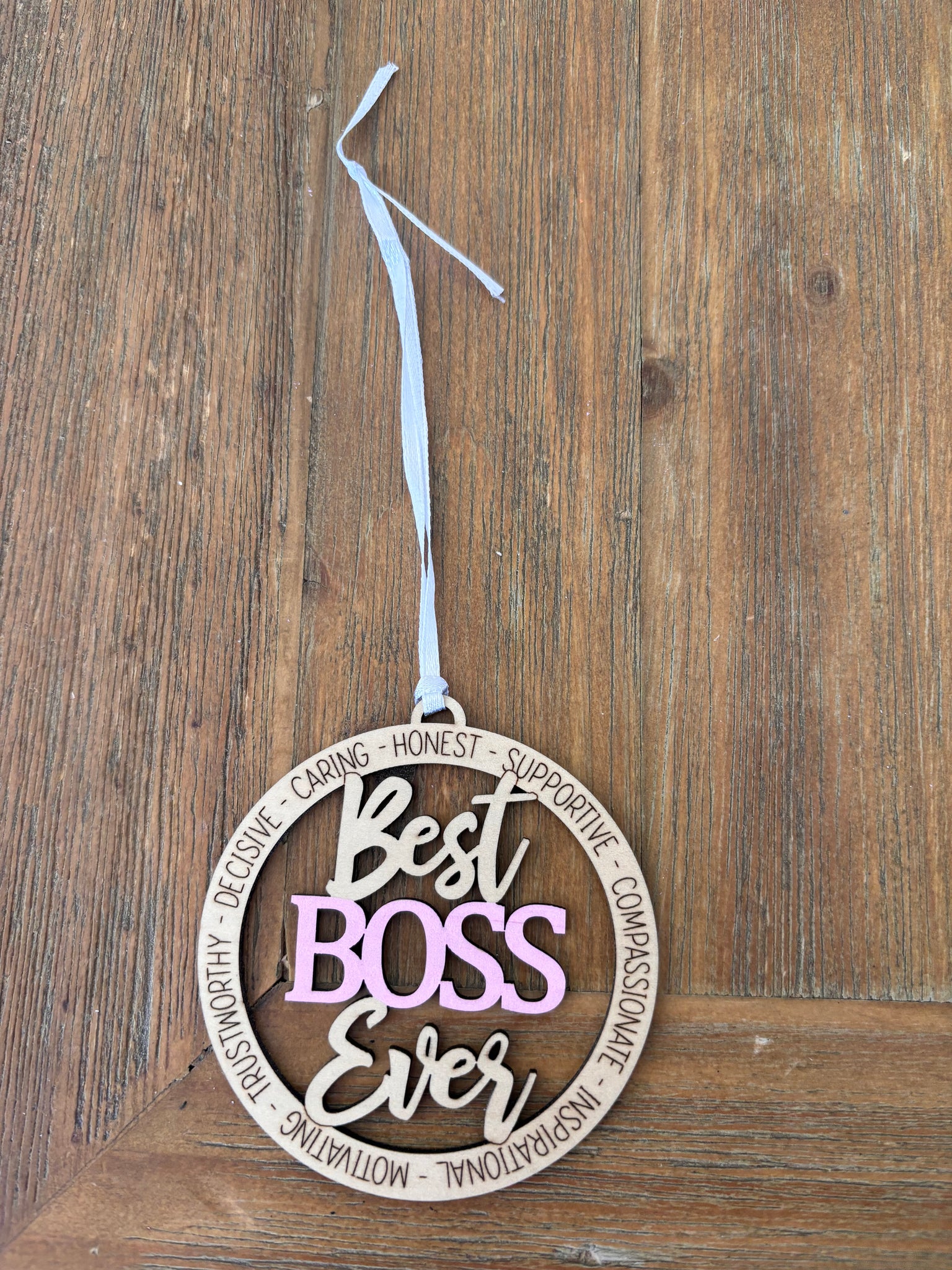 Best Boss Ever Ornament