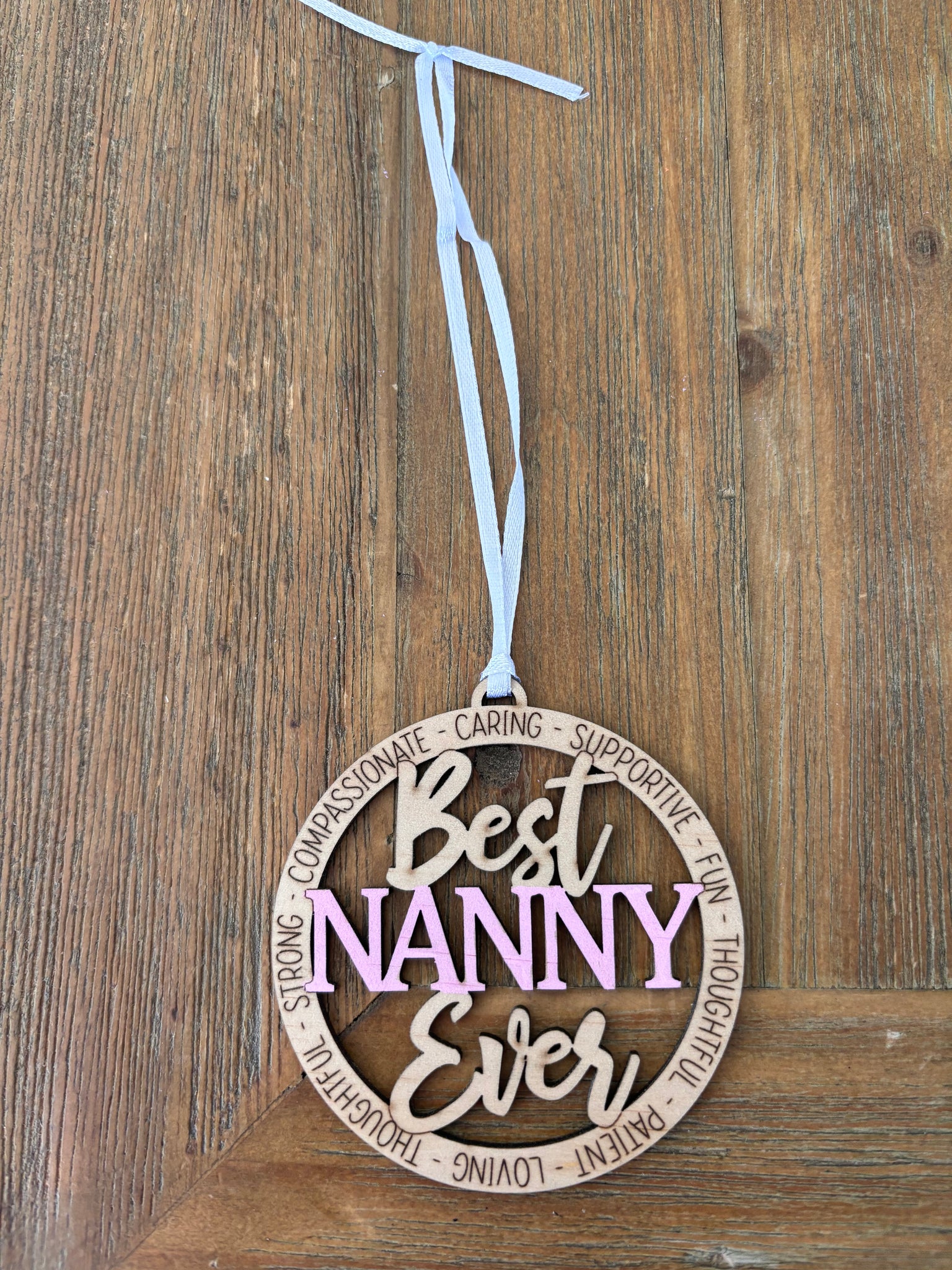 Best Nanny Ever Ornament