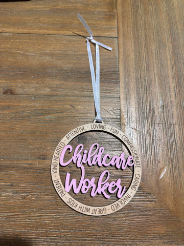 Childcare Worker Ornament