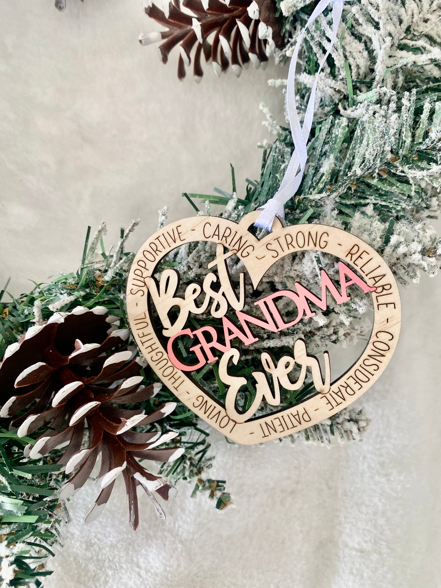 Best Grandma Ornament