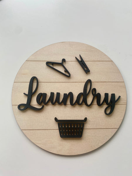 Laundry Sign