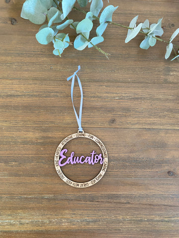 Educator Ornament