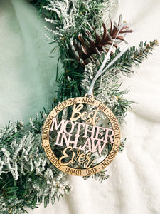 Mother-in-law Ornament