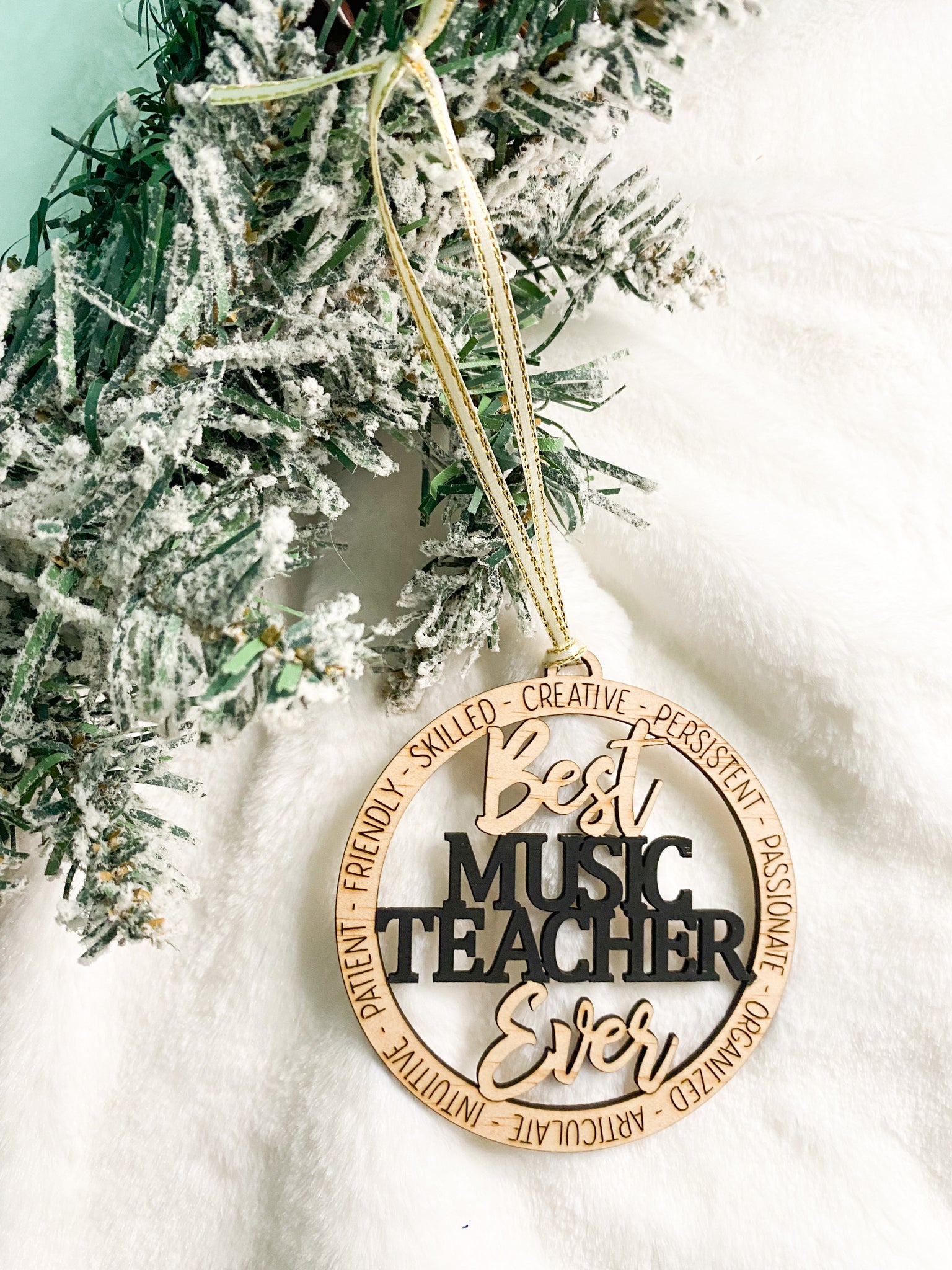 Music Teacher Ornament