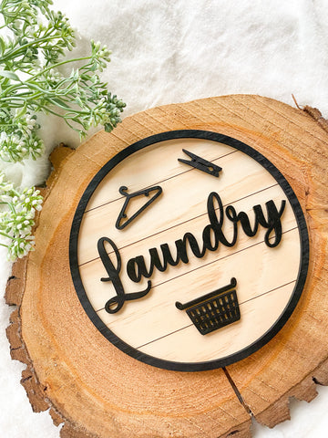 Laundry Sign